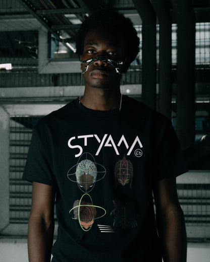 Model OFF Duty Graphic Tee – Black